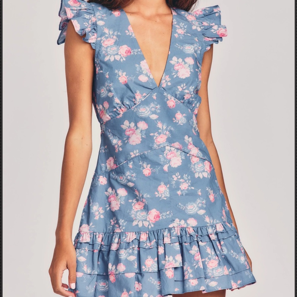 LoveshackFancy Arthur Mini Dress NWOT Size 6